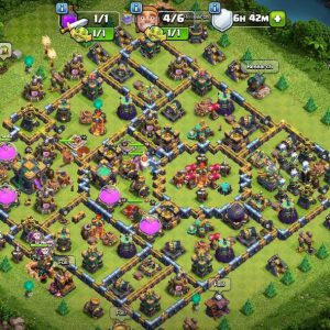 COC TH14 NEAR FULLY MAX | LEVEL231 | KB63 AQ65 GW35 RC19