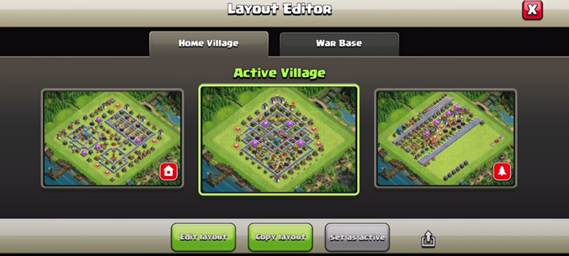 Clash of Clans Layout Editor