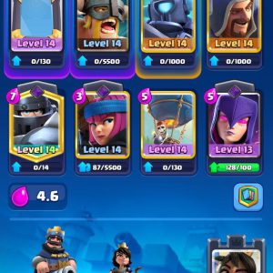 LEVEL 37 | TROPHIES 6683 | (7CARD LVL14)-(2CARD LVL13)