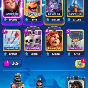 LEVEL 44 | TROPHIES 7773 | (20CARD LVL14)-(6CARD LVL13)