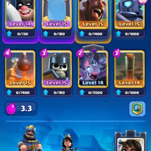 LEVEL 61 | TROPHIES 8909 | (13CARD LVL15)-(93CARD LVL14) | 2M GOLD