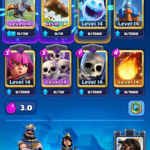 LEVEL 42 | TROPHIES 6792 | (11CARD LVL14)-(7CARD LVL13) | 1523 GEMS