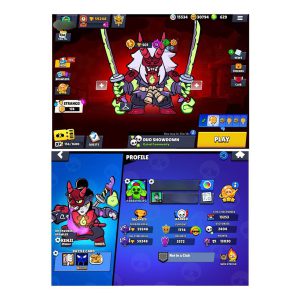 30K POINT | 640 GEMS | RARE SKINS | 60K TROPHY | 96 BRAWLER | 76 MAX | 60 HYPER | 282 SKINS | LIFETIME WARRANTY