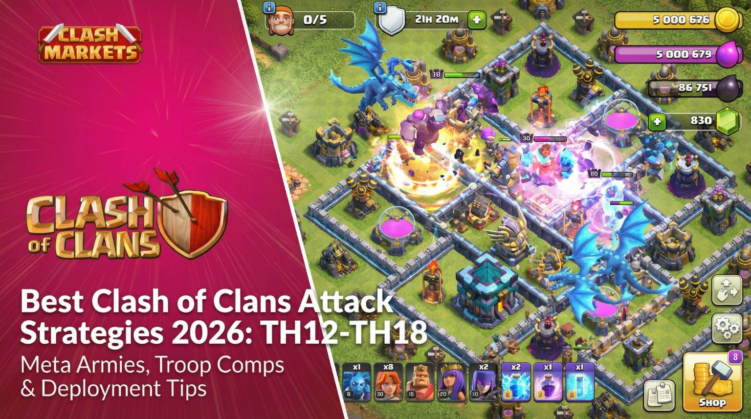 Best Clash of Clans Attack Strategies