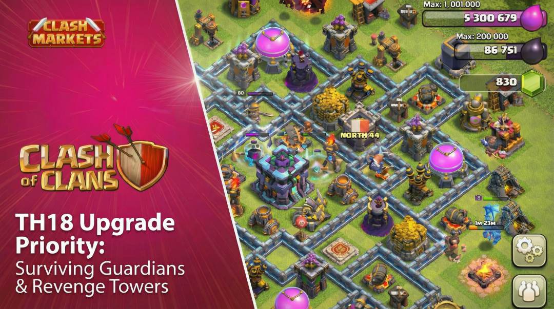 TH18 Upgrade Priority: Surviving Guardians & Revenge Towers
