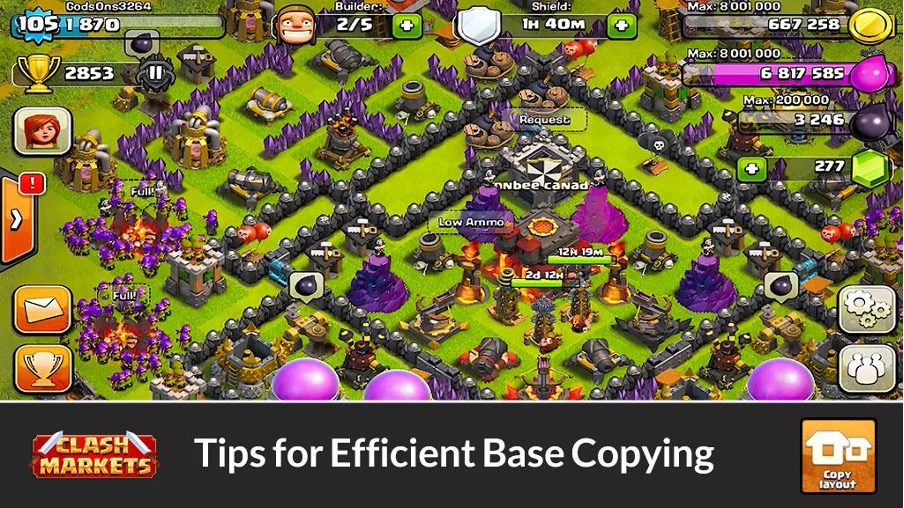 Tips for Efficient Base Copying in Clash of Clans