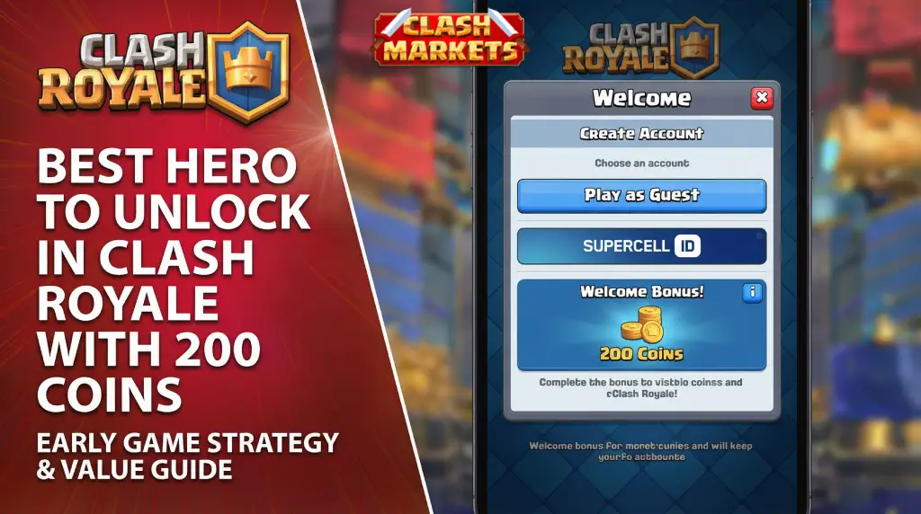 Best Hero to Unlock in Clash Royale