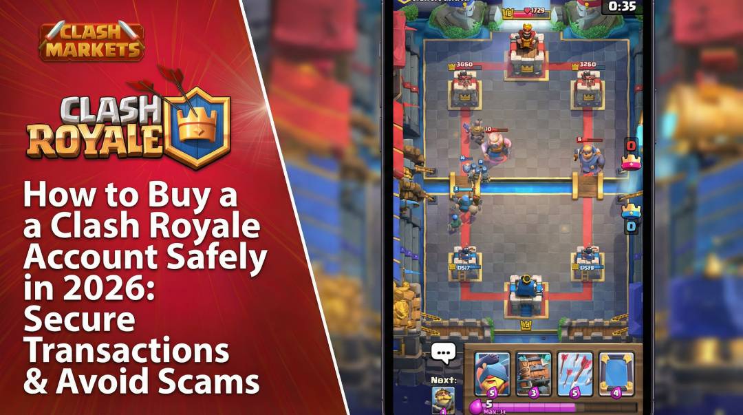 How to buy a Clash Royale account safely
